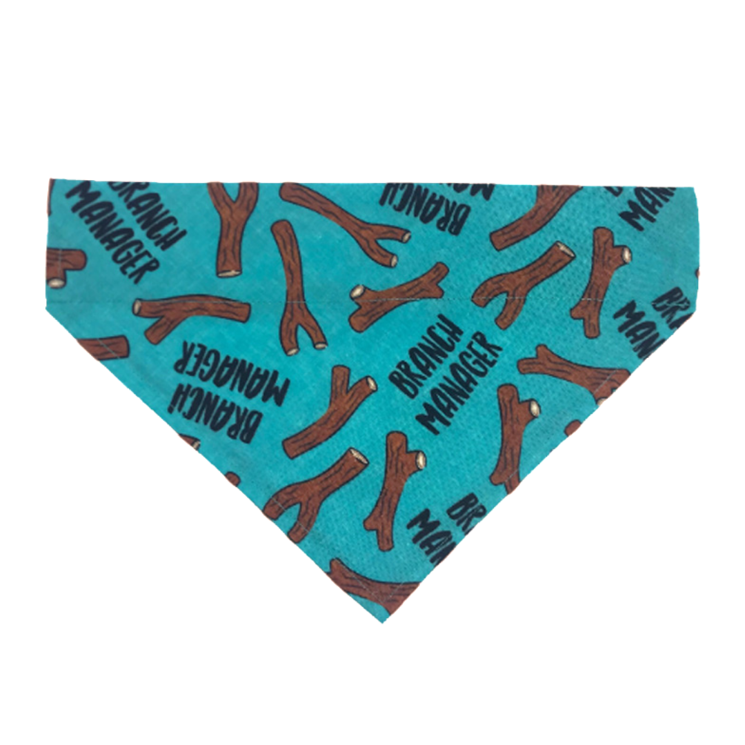 Branch Manager Over The Collar Dog Bandana