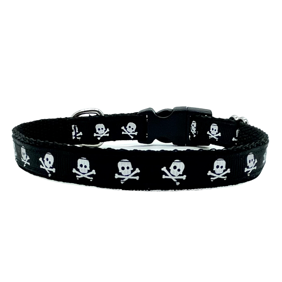 Skull & Crossbones Pirate - Dog Collar