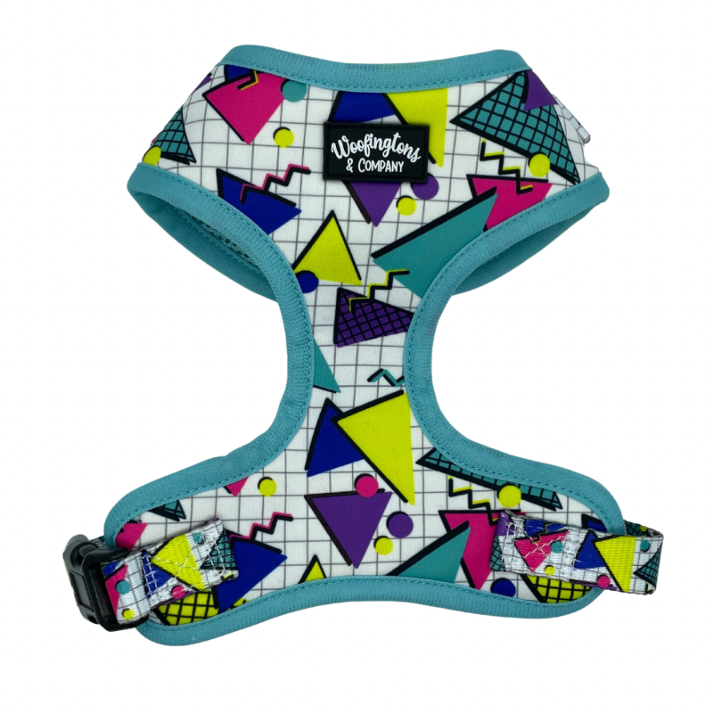 Retro Geometrics Dog Harness