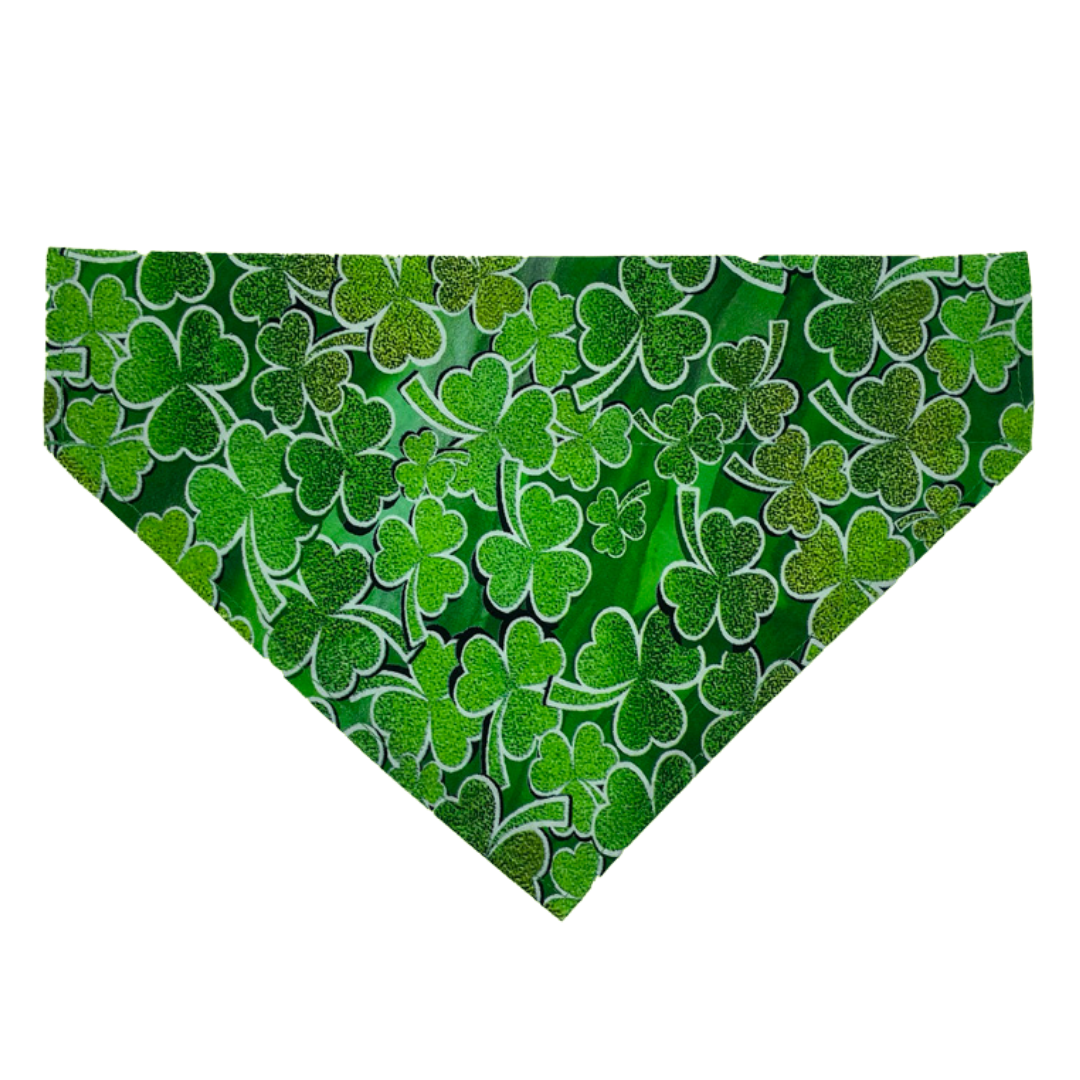 Tossed Clover - Over The Collar Dog Bandana