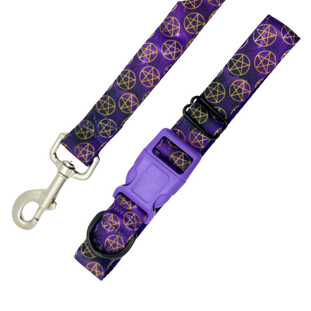 Pentagram Demon Hunter TV Show - Dog Collar
