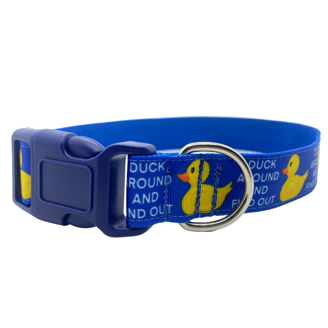 Duck Around Dog Collar