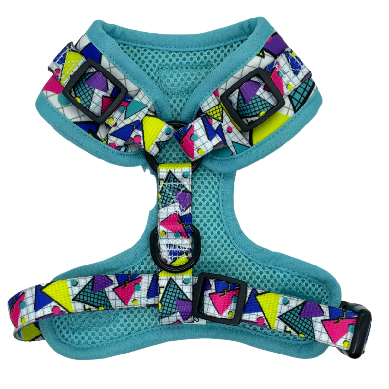 Retro Geometrics Dog Harness