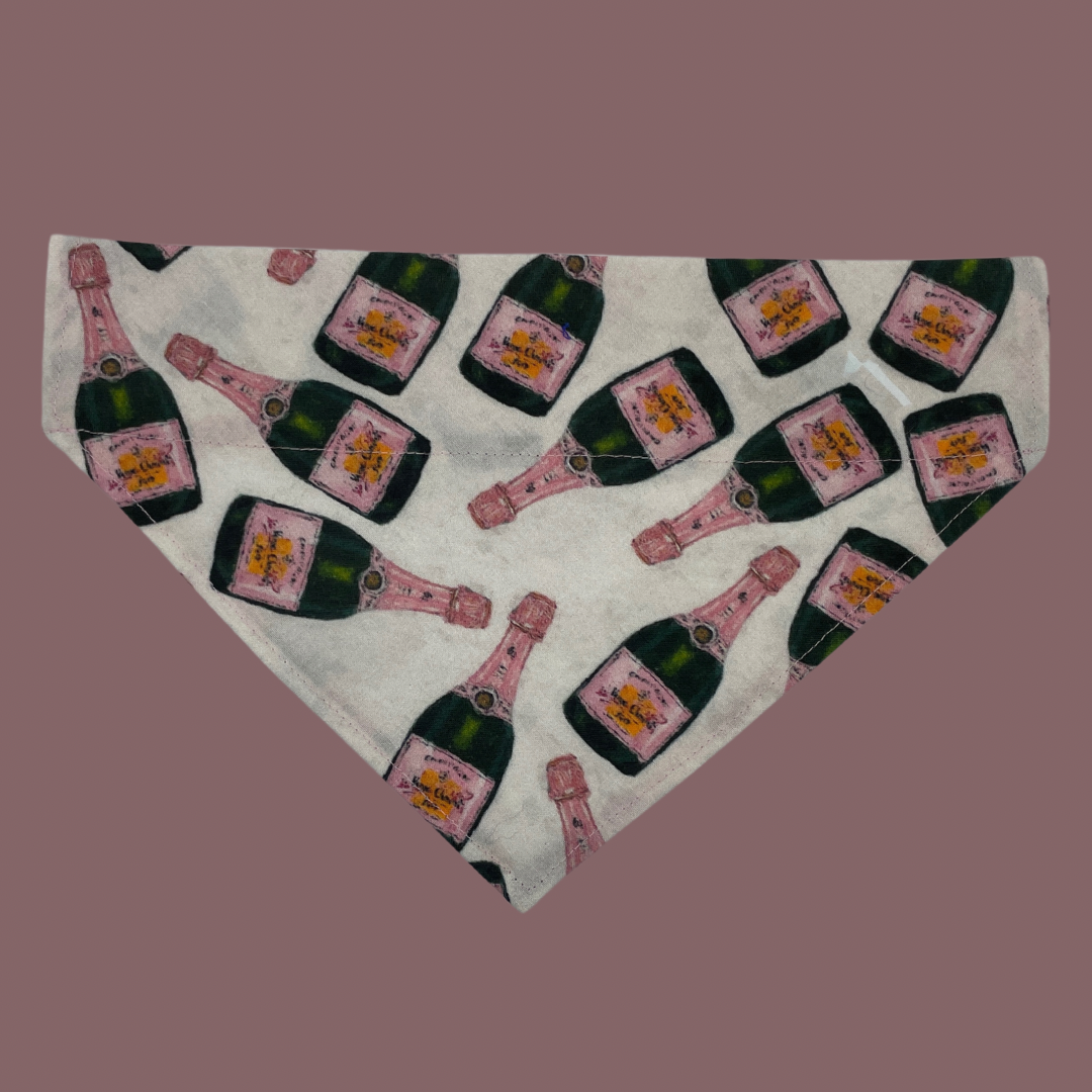 Bubbly Over The Collar Dog Bandana