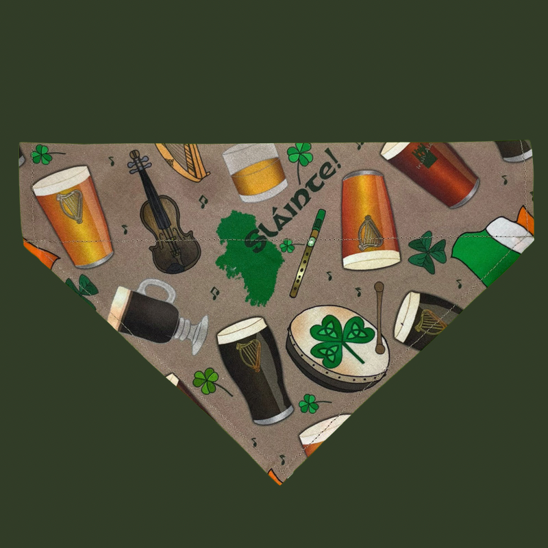 Sláinte - Over The Collar Dog Bandana