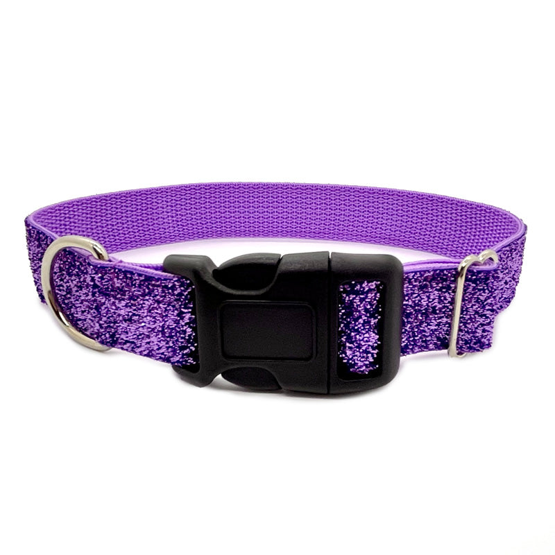 Lilac Shimmer Dog Collar