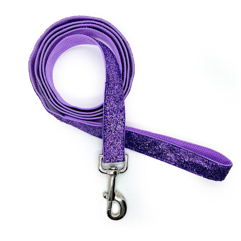 Lilac Shimmer Dog Leash