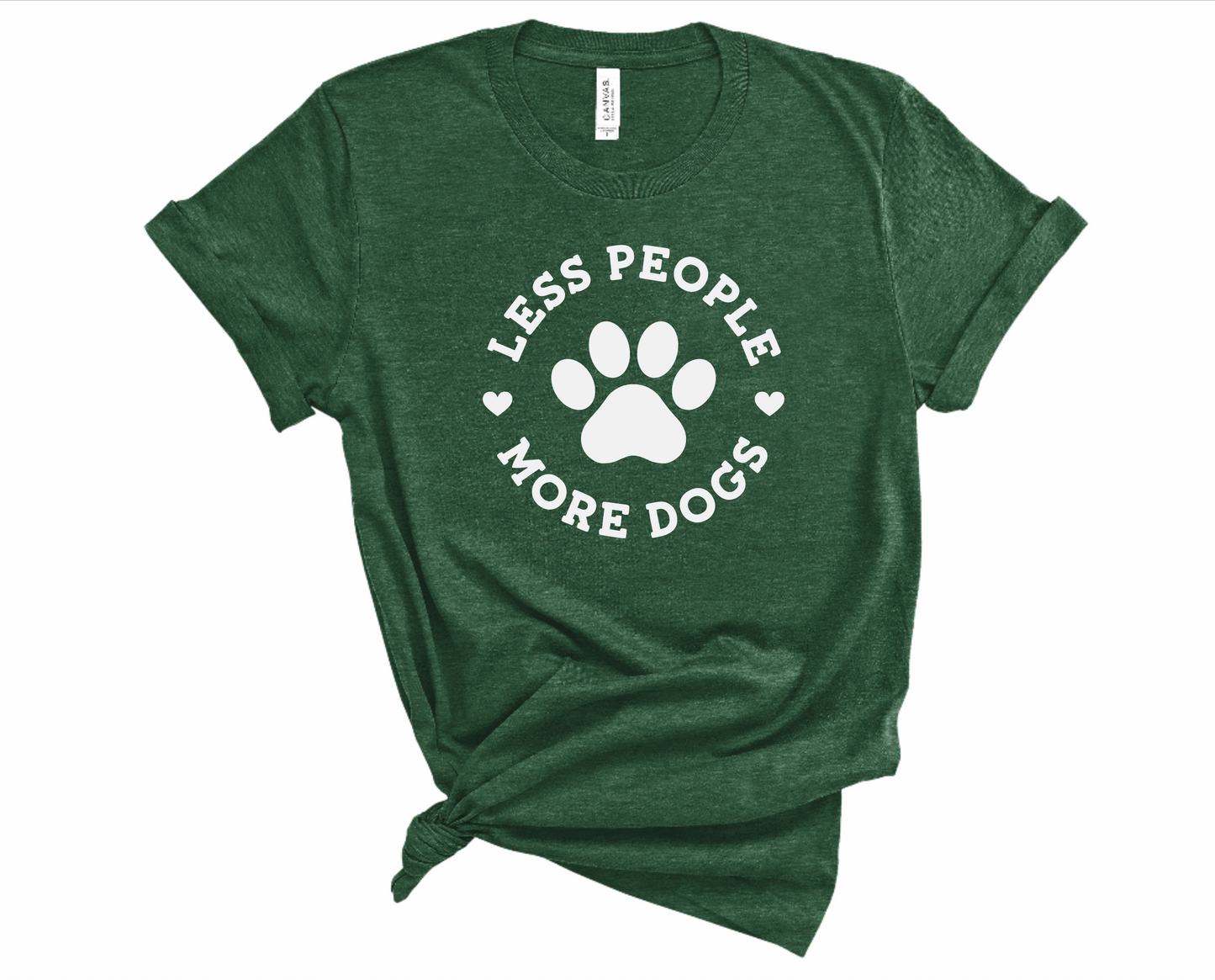 Less People, More Dogs Tshirt
