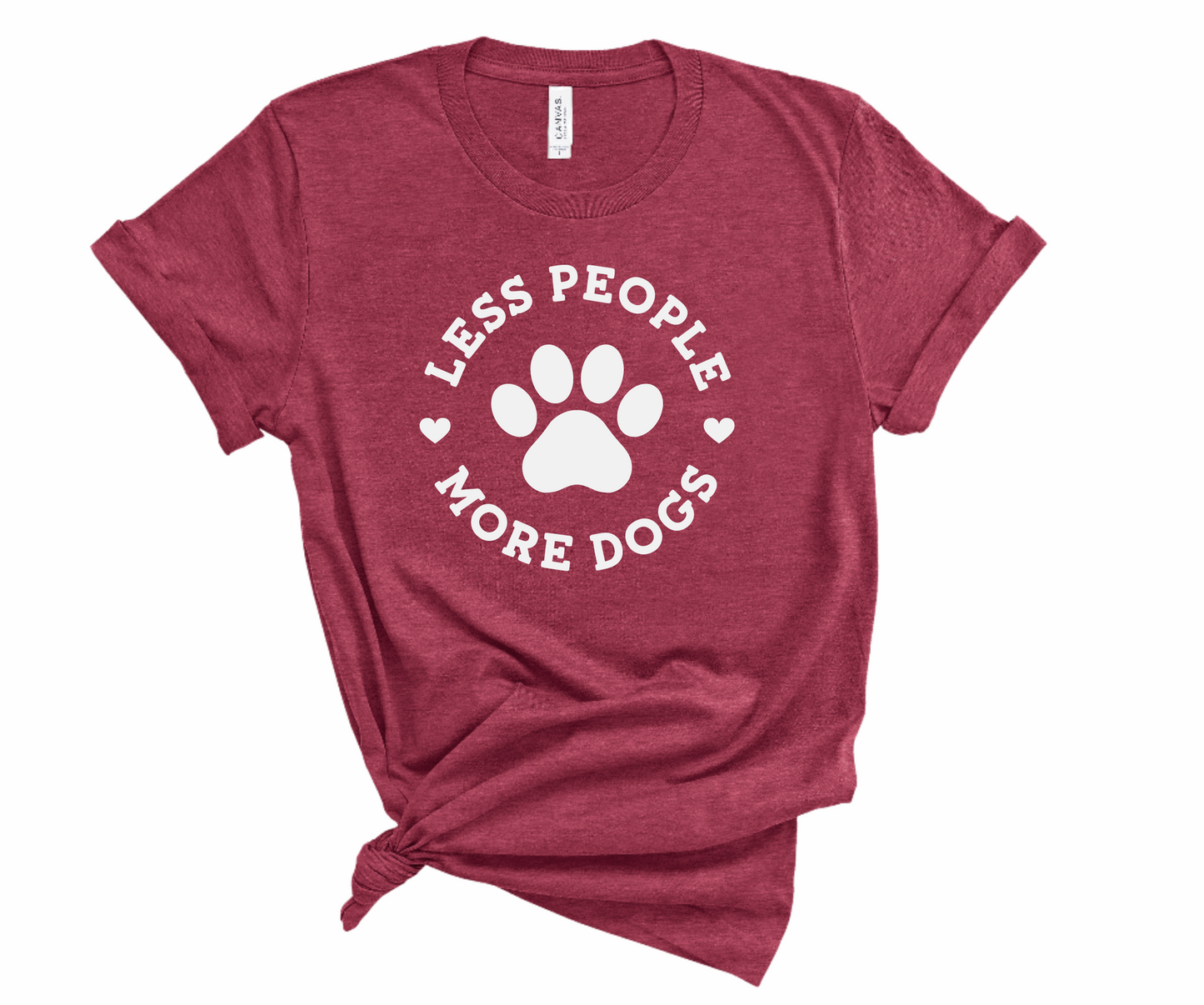 Less People, More Dogs Tshirt