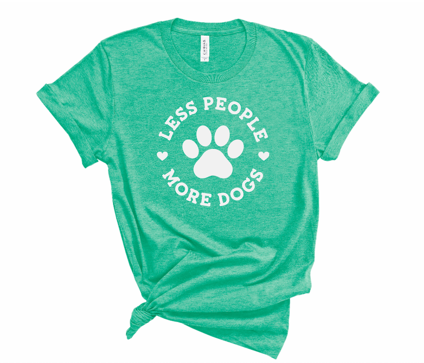 Less People, More Dogs Tshirt