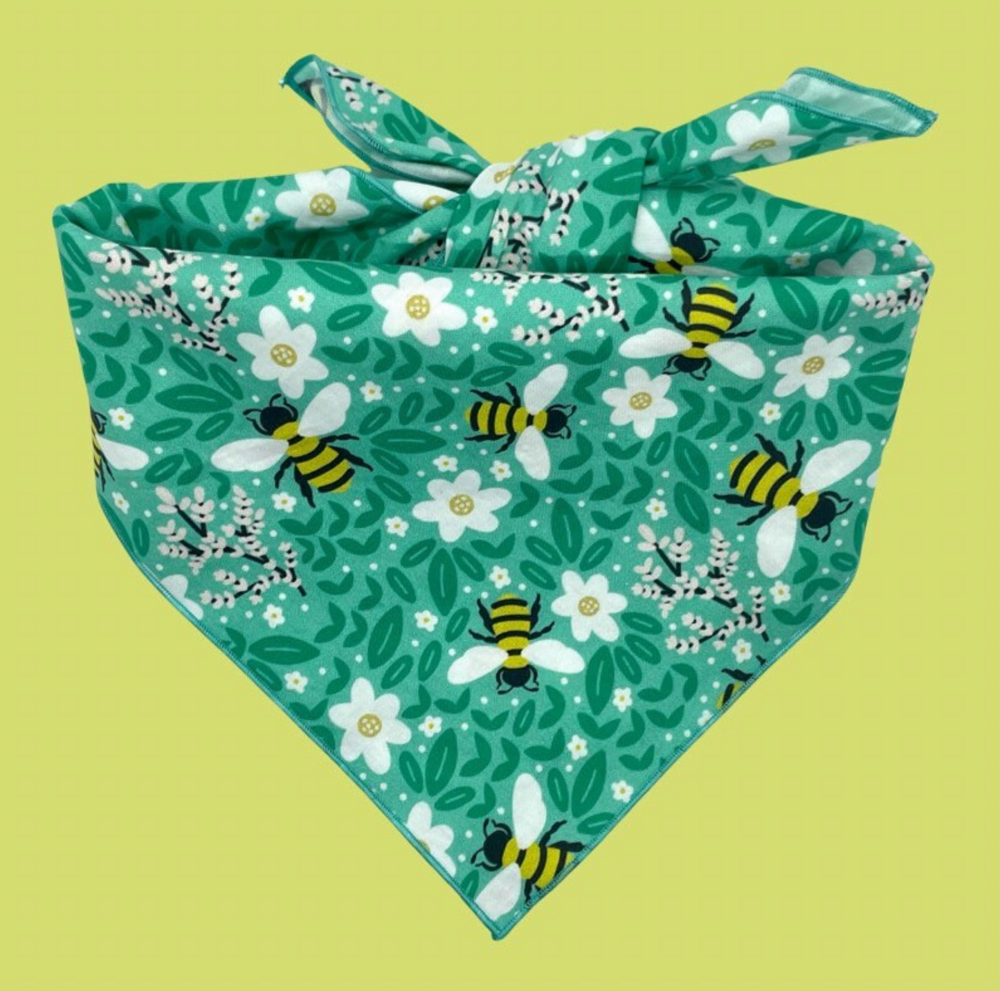 Honey Bee - Tie On Dog Bandana