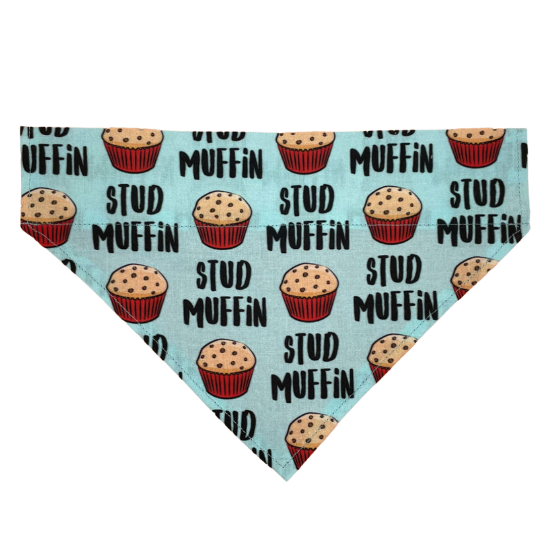 Stud Muffin Over The Collar Dog Bandana