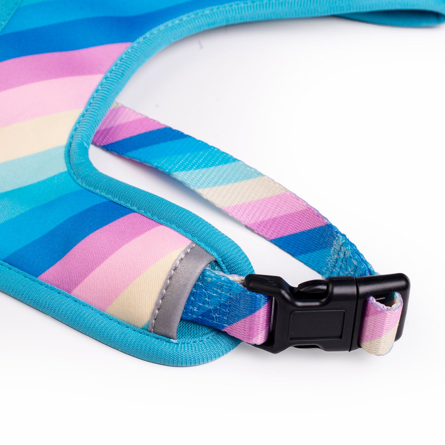 Pastel Rainbow Dog Harness
