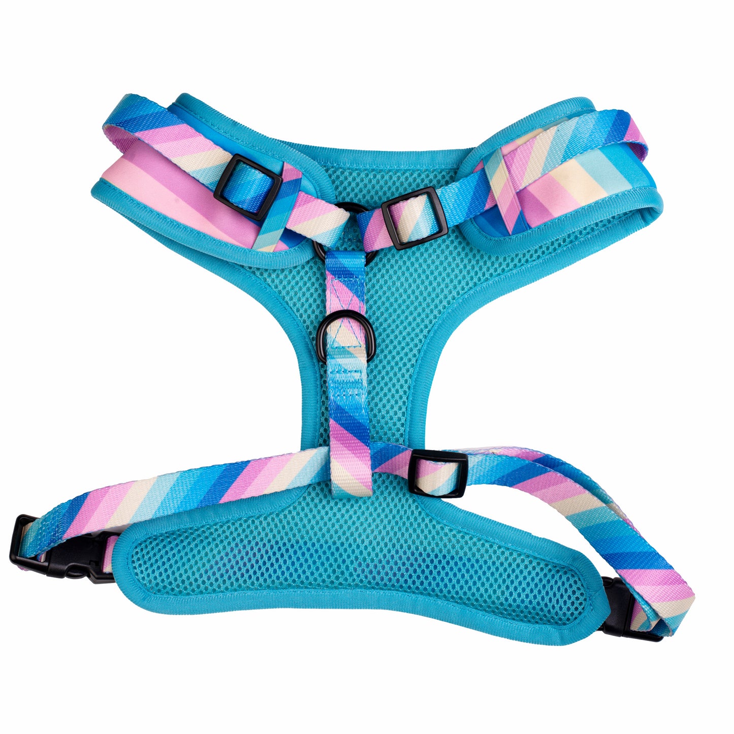 Pastel Rainbow Dog Harness