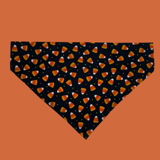 Halloween Candy Over The Collar Dog Bandana