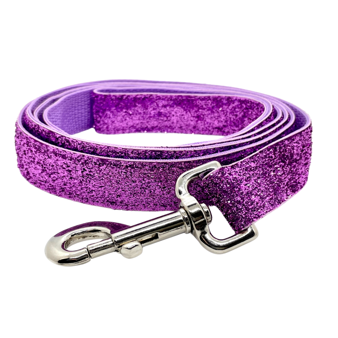 Bubble Gum Shimmer Dog Leash