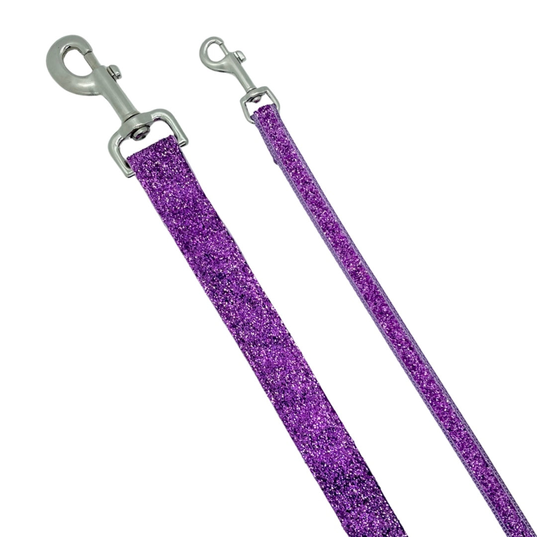 Bubble Gum Shimmer Dog Leash