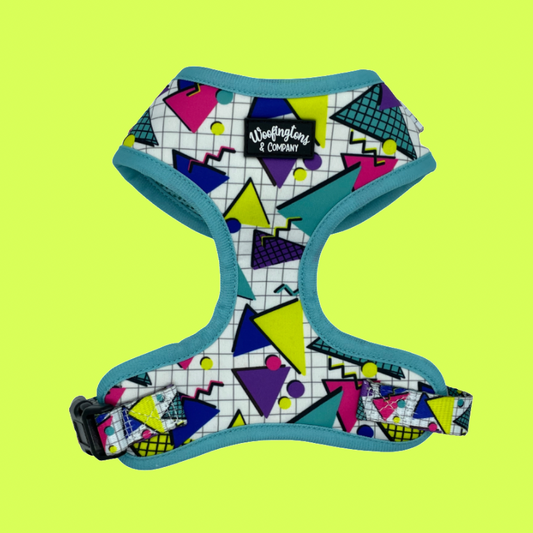 Retro Geometrics Dog Harness