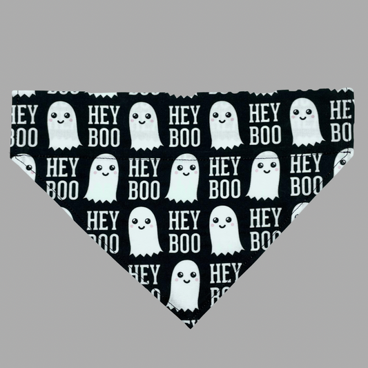 Hey Boo - Over The Collar Dog Bandana