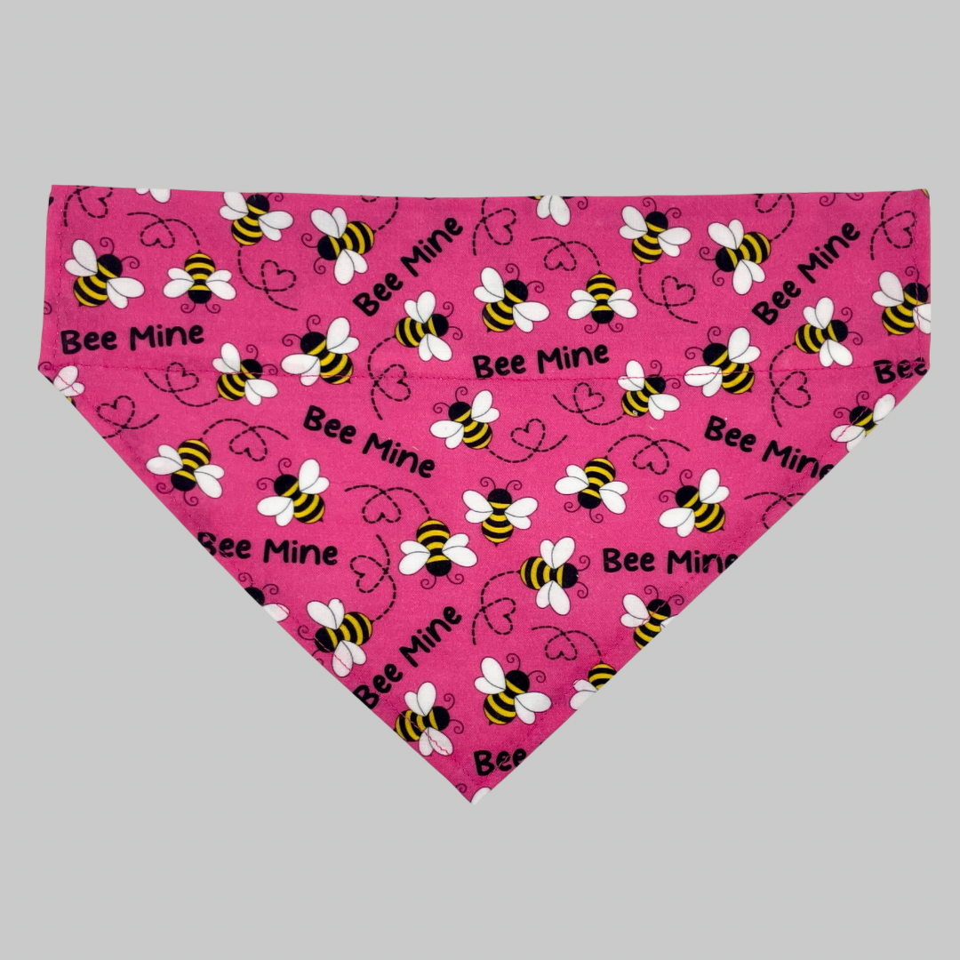 Bee Mine Over The Collar Dog Bandana