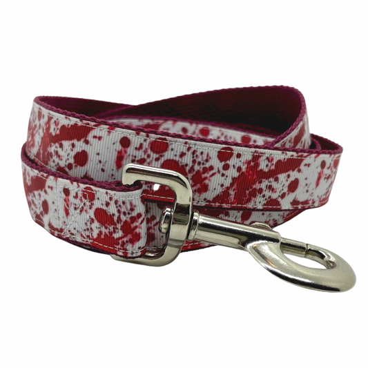 Blood Splatter - True Crime - Dog Leash