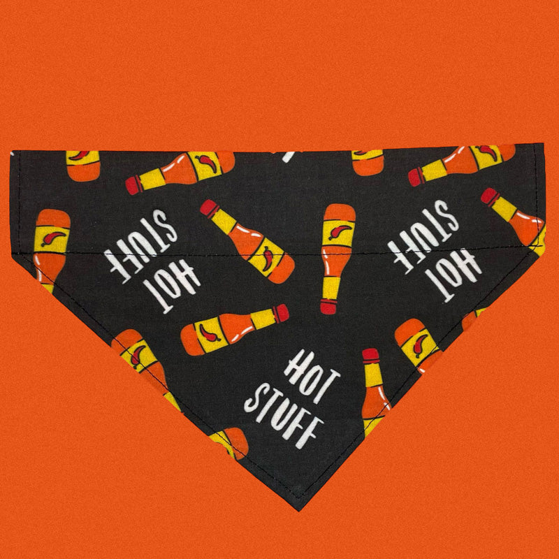 Hot Stuff Over The Collar Dog Bandana