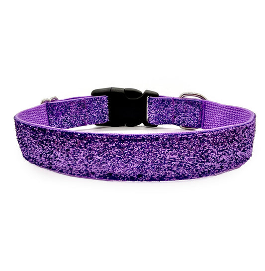 Lilac Shimmer Dog Collar