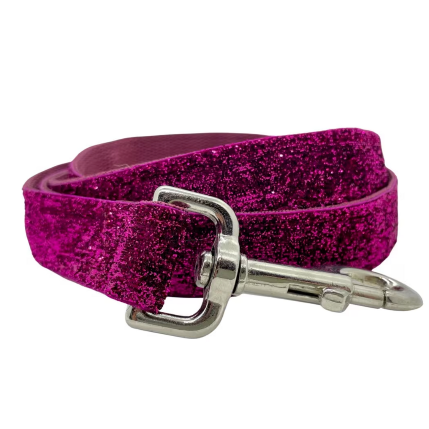 Hot Pink Shimmer Dog Leash