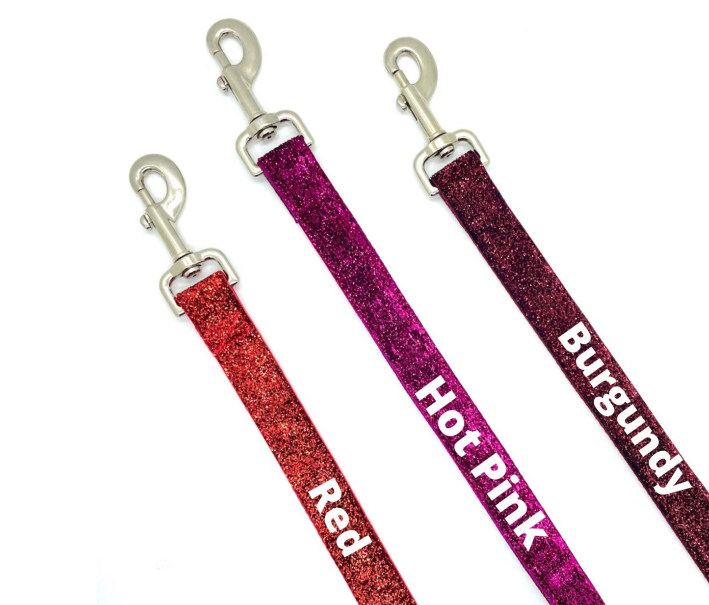 Hot Pink Shimmer Dog Leash